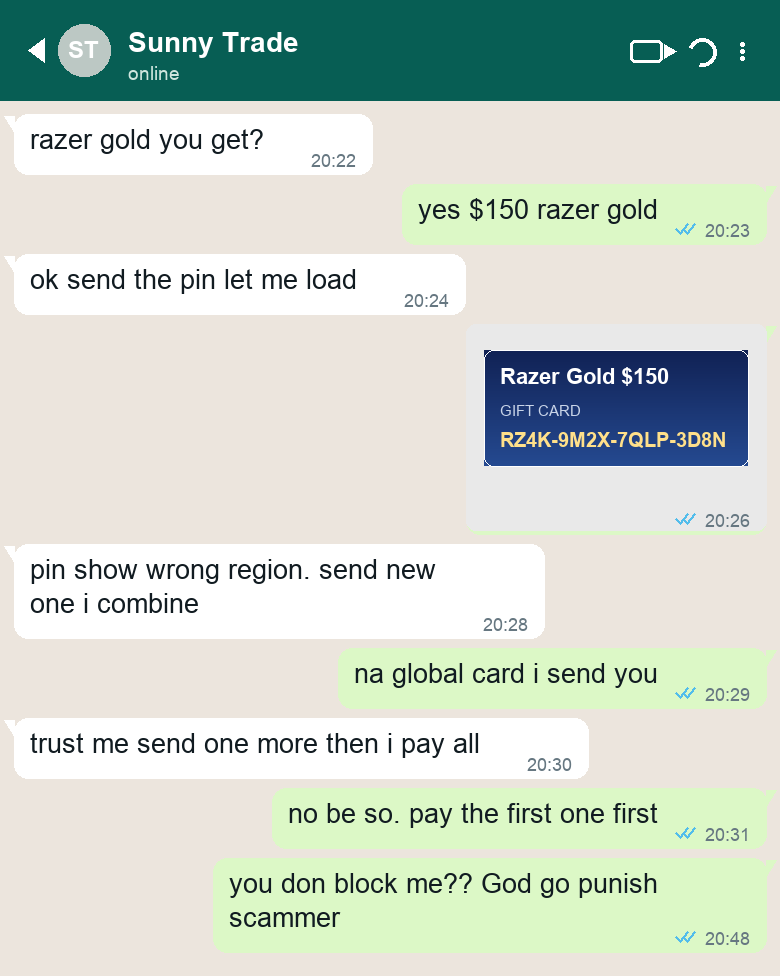 Seller report screenshot for +86 177 984 513 62