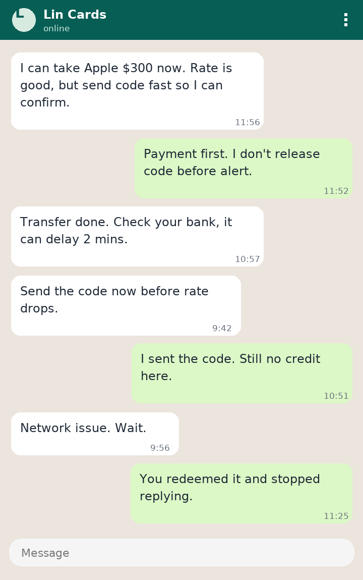 Seller report screenshot for +86 170 582 649 13
